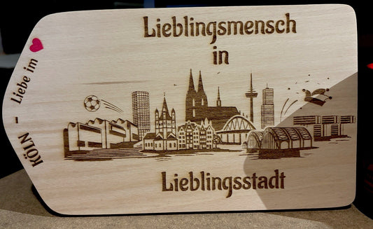 Frühstücksbrett personalisiert Gravurservice Wunschgravur Holzbrettchen